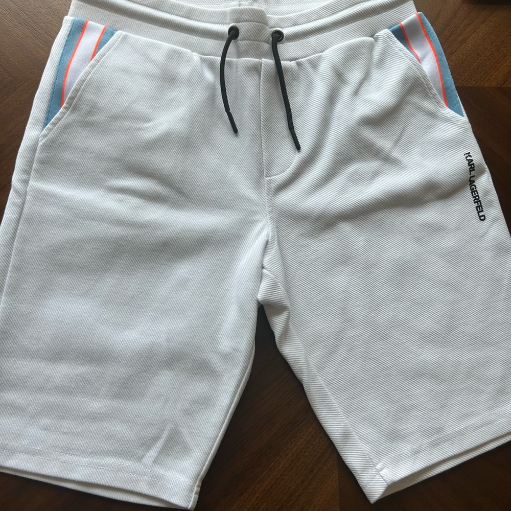 Karl Lagerfeld White Men's Shorts
